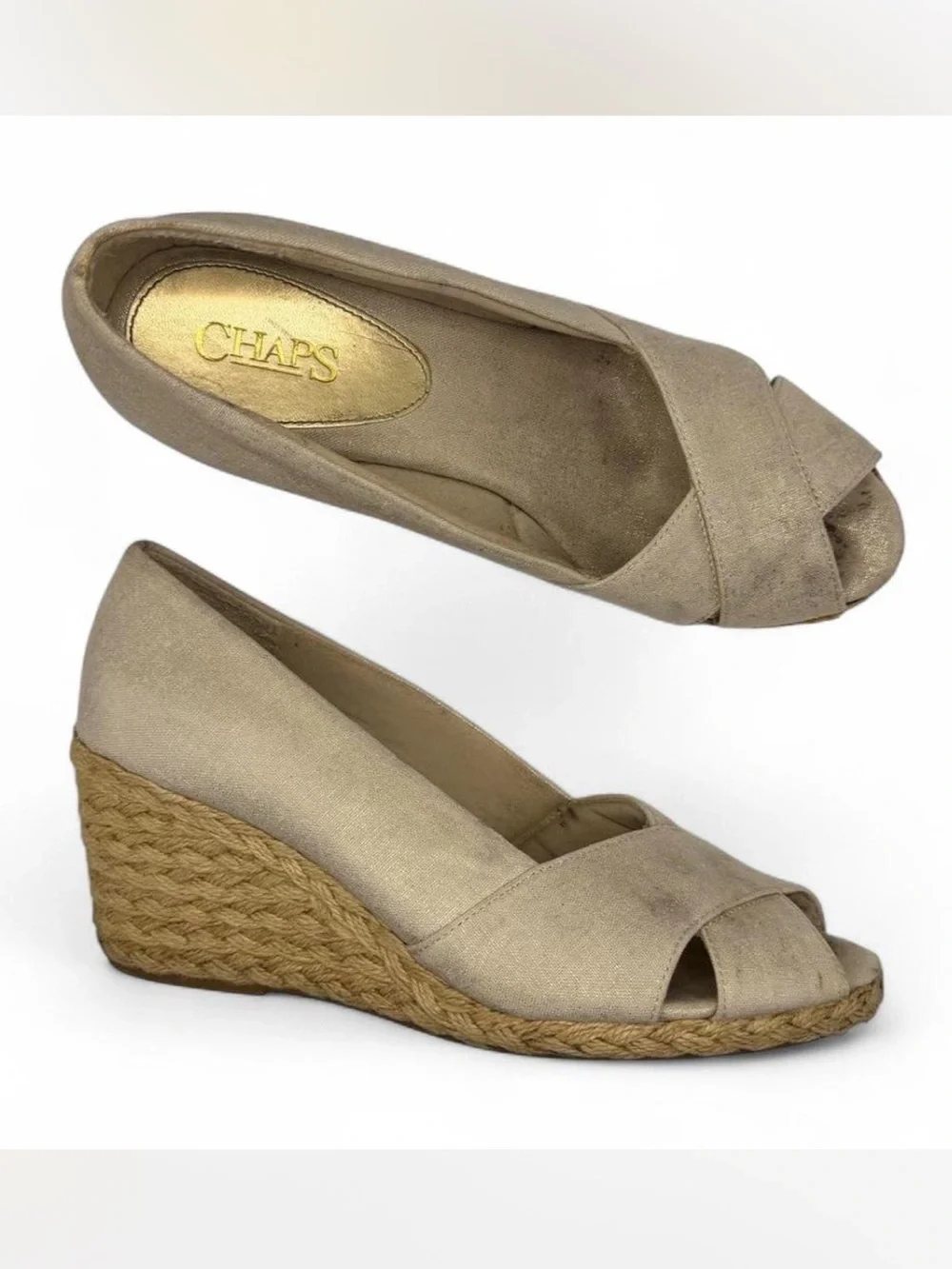 Chaps Dakoda Espadrille Wedge Sandal